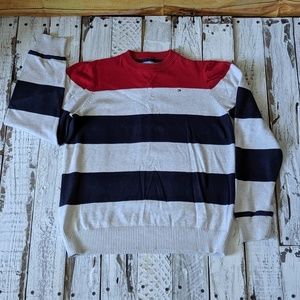 Tommy Hilfiger Boys Color Block Sweater
